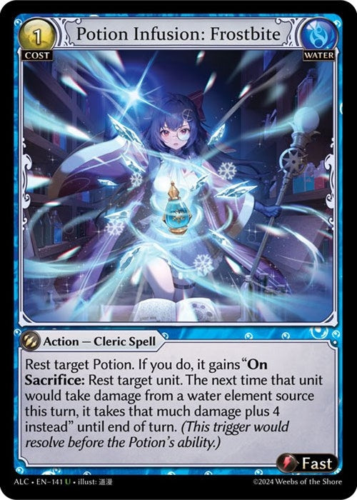 Image for Potion Infusion: Frostbite (141) (Alchemical Revolution) - Grand Archive TCG