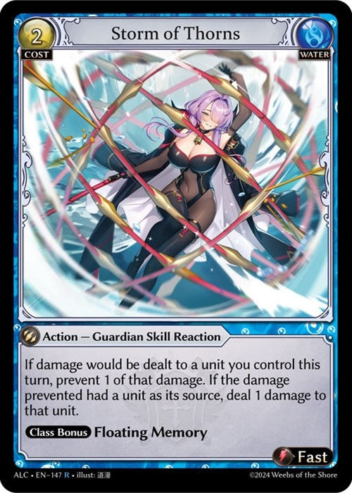 Image for Storm of Thorns (147) (Alchemical Revolution) - Grand Archive TCG