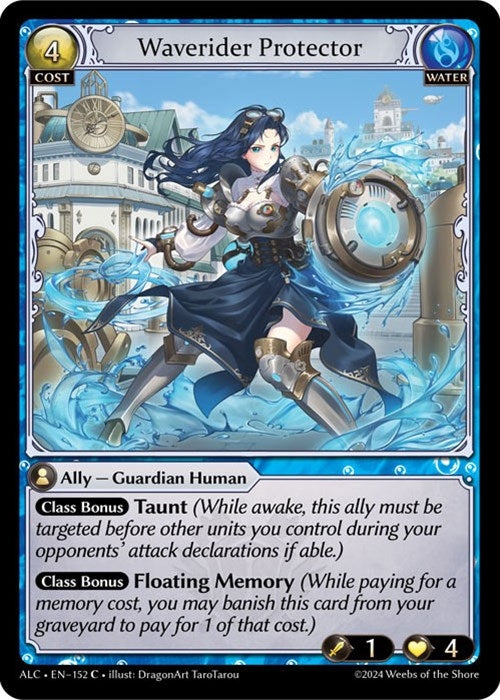 Image for Waverider Protector (152) (Alchemical Revolution) - Grand Archive TCG