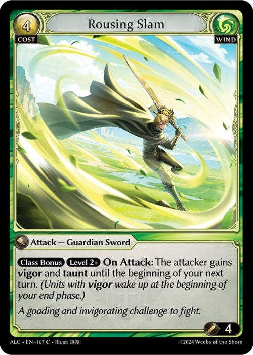 Image for Rousing Slam (167) (Alchemical Revolution) - Grand Archive TCG