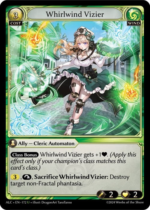 Image for Whirlwind Vizier (172) (Alchemical Revolution) - Grand Archive TCG