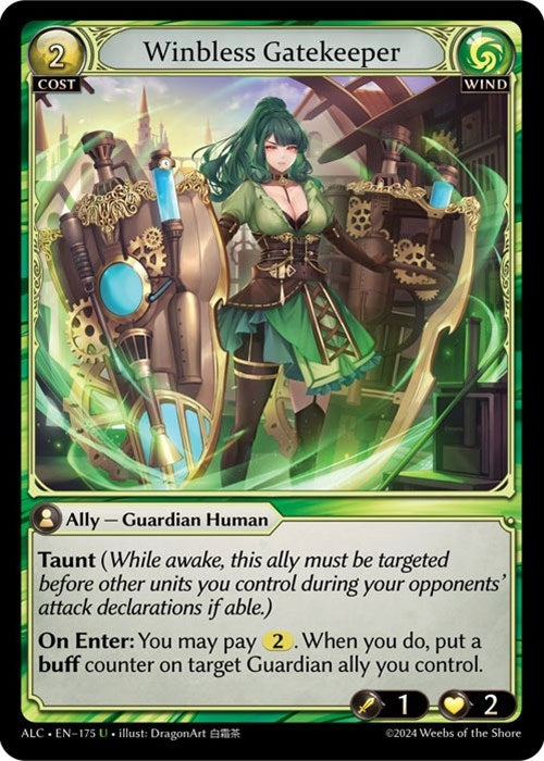 Image for Winbless Gatekeeper (175) (Alchemical Revolution) - Grand Archive TCG