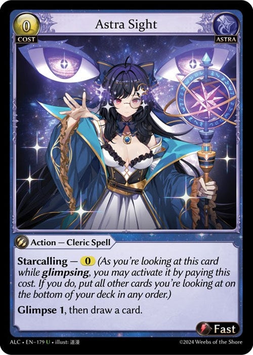 Image for Astra Sight (179) (Alchemical Revolution) - Grand Archive TCG