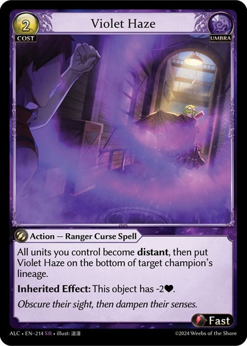 Image for Violet Haze (214) (Alchemical Revolution) - Grand Archive TCG
