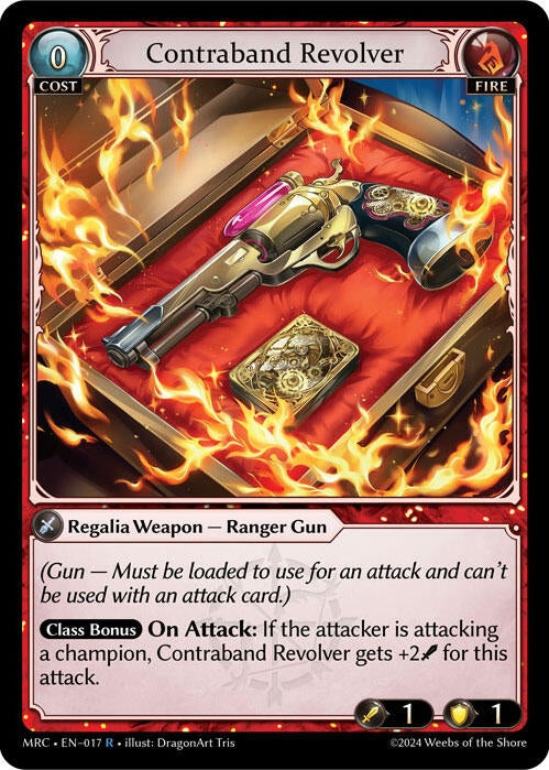 Image for Contraband Revolver (017) (Mercurial Heart) - Grand Archive TCG