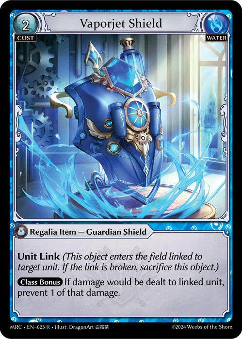 Image for Vaporjet Shield (023) (Mercurial Heart) - Grand Archive TCG