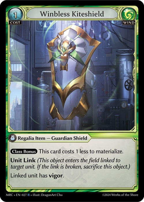 Image for Winbless Kiteshield (027) (Mercurial Heart) - Grand Archive TCG