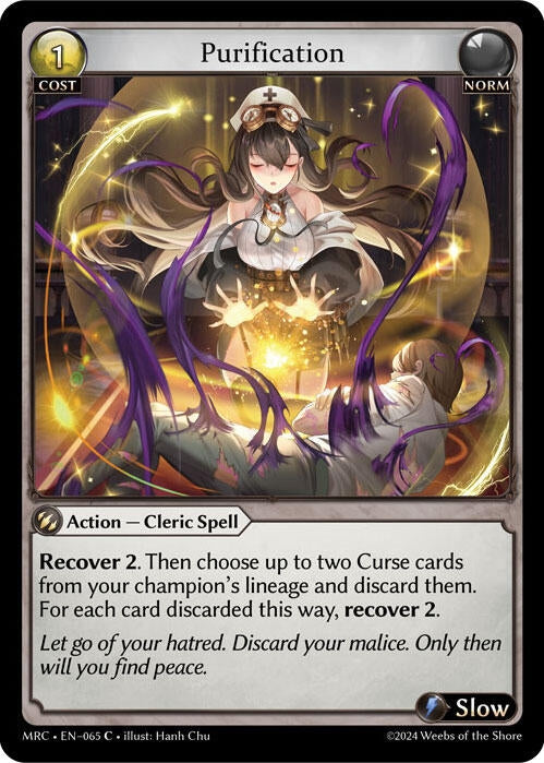 Image for Purification (065) (Mercurial Heart) - Grand Archive TCG