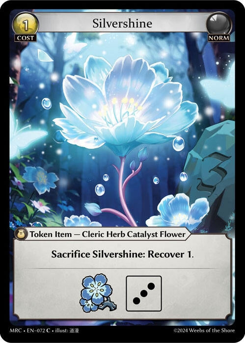 Image for Silvershine (072) (Mercurial Heart) - Grand Archive TCG