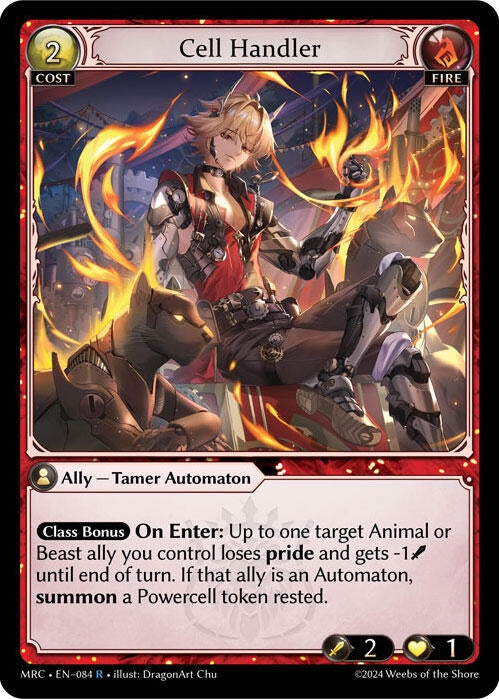 Image for Cell Handler (084) (Mercurial Heart) - Grand Archive TCG