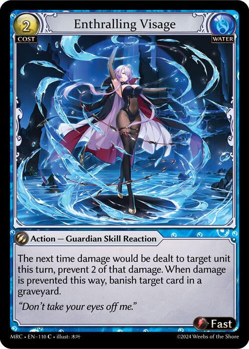 Image for Enthralling Visage (110) (Mercurial Heart) - Grand Archive TCG