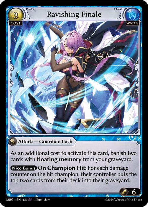 Image for Ravishing Finale (130) (Mercurial Heart) - Grand Archive TCG