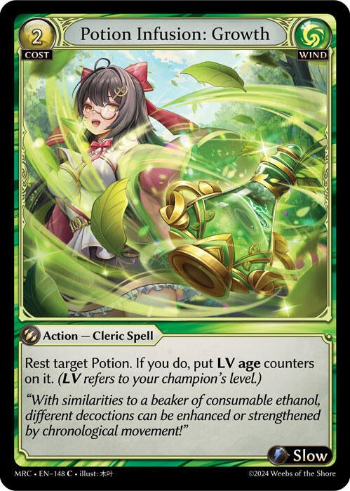 Image for Potion Infusion: Growth (148) (Mercurial Heart) - Grand Archive TCG