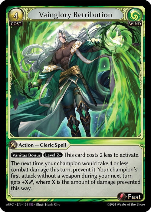 Image for Vainglory Retribution (154) (Mercurial Heart) - Grand Archive TCG