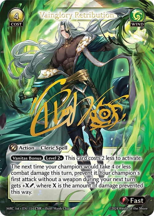 Image for Vainglory Retribution (CSR) (154) (Mercurial Heart) - Grand Archive TCG
