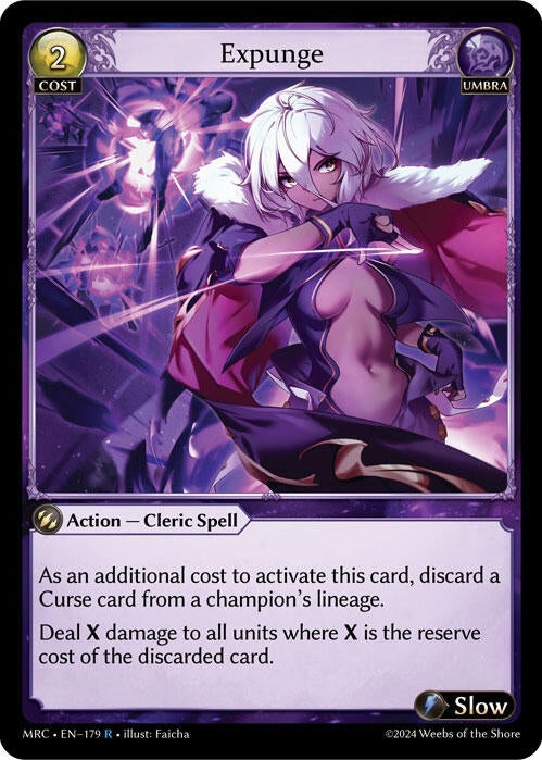 Image for Expunge (179) (Mercurial Heart) - Grand Archive TCG