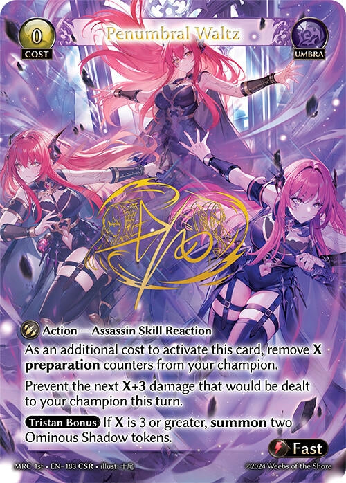 Image for Penumbral Waltz (CSR) (183) (Mercurial Heart) - Grand Archive TCG