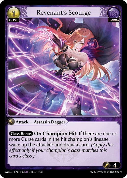 Image for Revenant's Scourge (186) (Mercurial Heart) - Grand Archive TCG