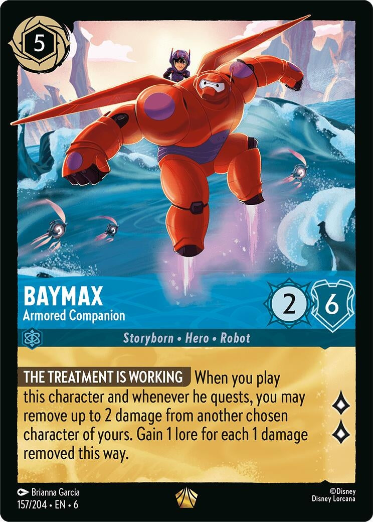 Image for Baymax - Armored Companion (157/204) (Azurite Sea) - Disney Lorcana