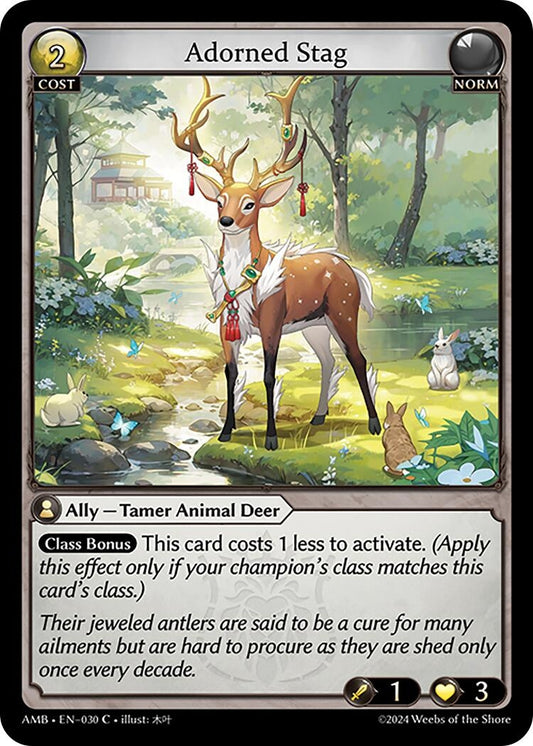 Image for Adorned Stag (030) (Mortal Ambition) - Grand Archive TCG