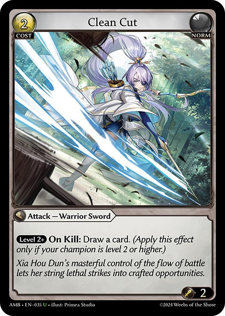 Image for Clean Cut (035) (Mortal Ambition) - Grand Archive TCG