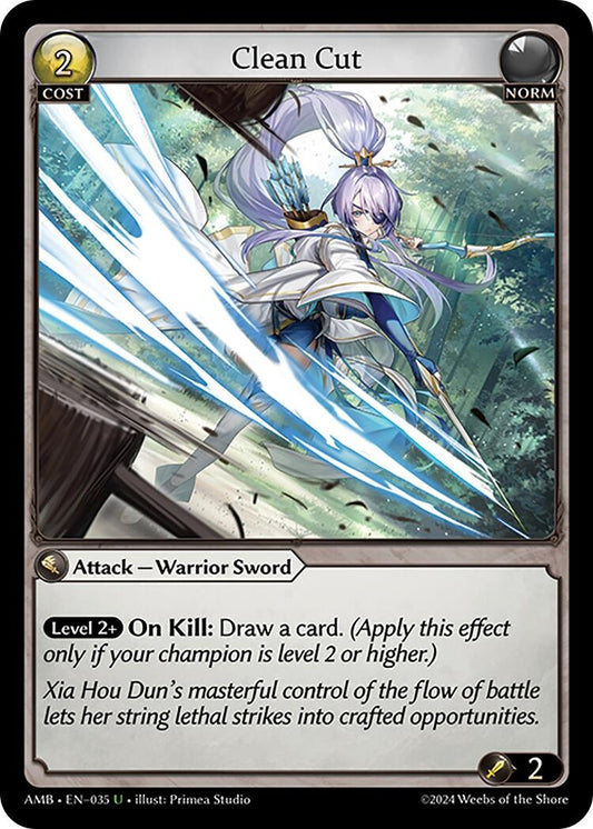 Image for Clean Cut (035) (Mortal Ambition) - Grand Archive TCG