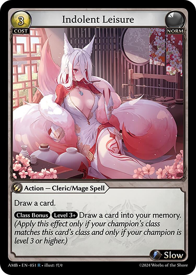 Image for Indolent Leisure (051) (Mortal Ambition) - Grand Archive TCG