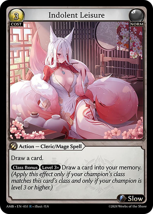 Image for Indolent Leisure (051) (Mortal Ambition) - Grand Archive TCG