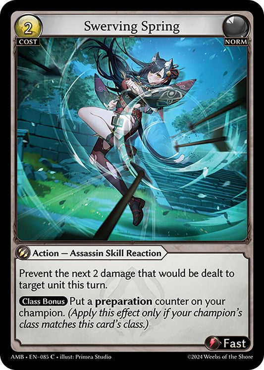 Image for Swerving Spring (085) (Mortal Ambition) - Grand Archive TCG