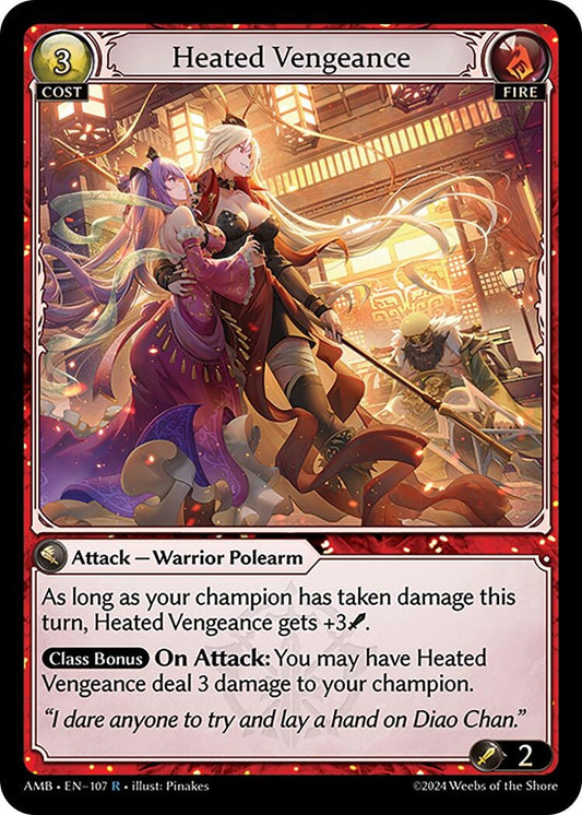 Image for Heated Vengeance (107) (Mortal Ambition) - Grand Archive TCG