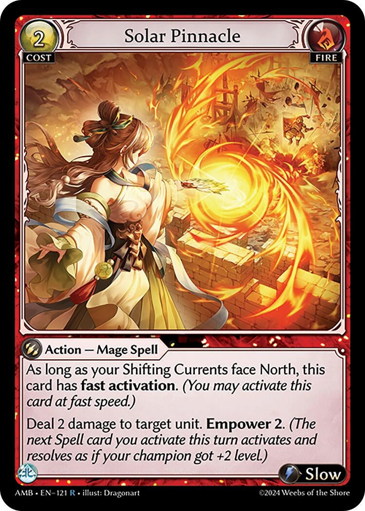 Image for Solar Pinnacle (121) (Mortal Ambition) - Grand Archive TCG