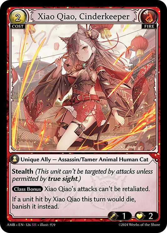 Image for Xiao Qiao, Cinderkeeper (126) (Mortal Ambition) - Grand Archive TCG