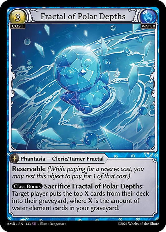 Image for Fractal of Polar Depths (133) (Mortal Ambition) - Grand Archive TCG