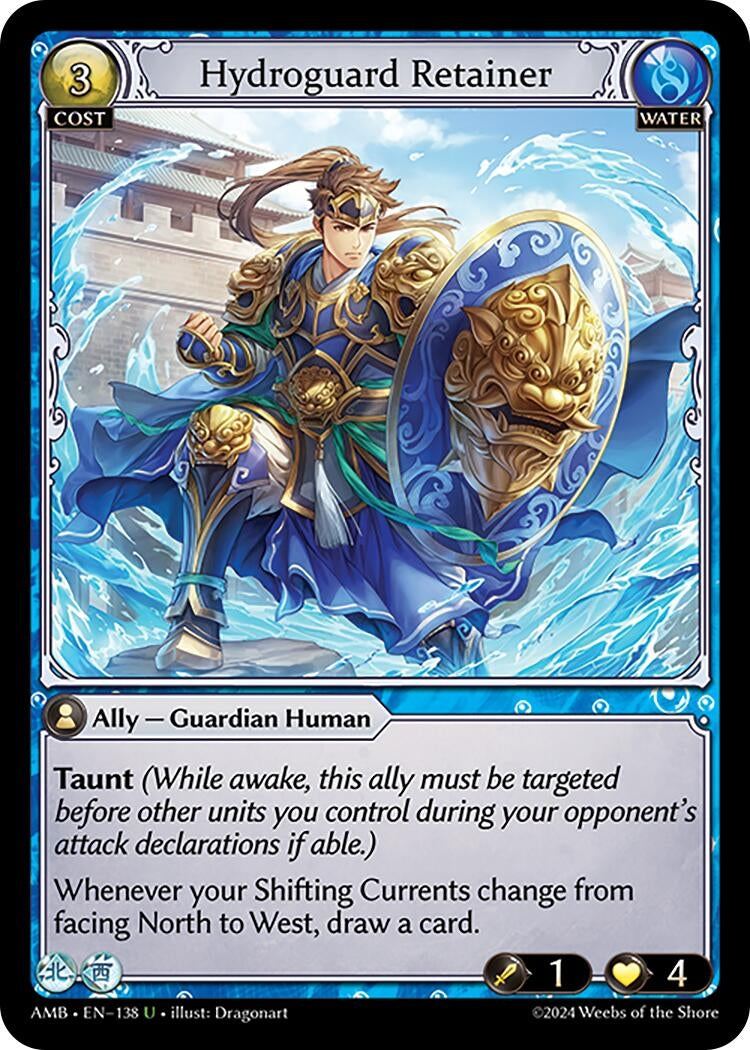 Image for Hydroguard Retainer (138) (Mortal Ambition) - Grand Archive TCG
