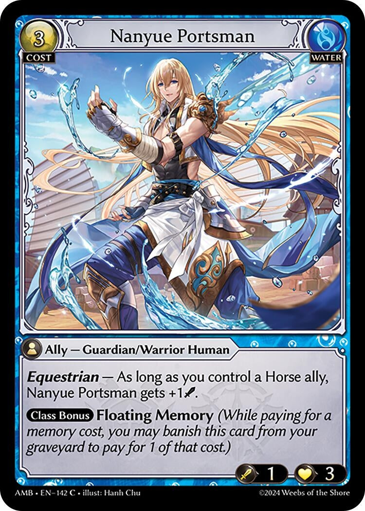 Image for Nanyue Portsman (142) (Mortal Ambition) - Grand Archive TCG