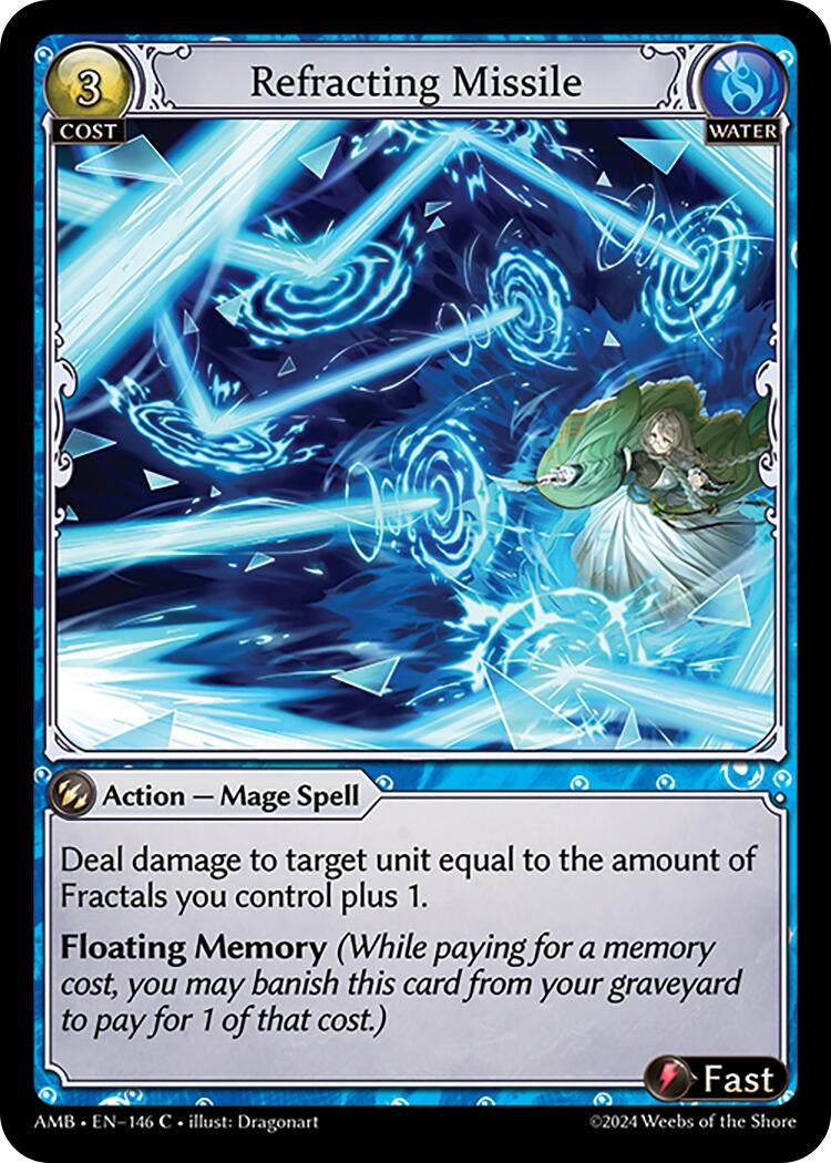 Image for Refracting Missile (146) (Mortal Ambition) - Grand Archive TCG