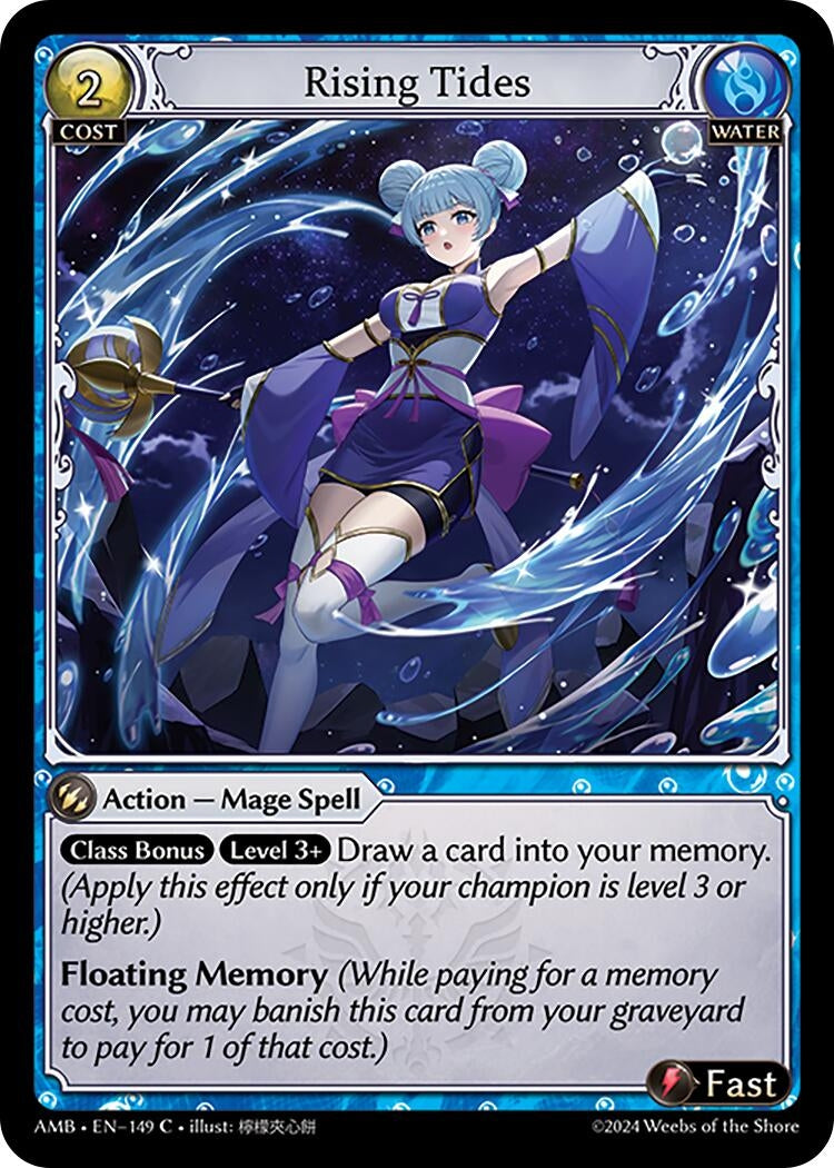 Image for Rising Tides (149) (Mortal Ambition) - Grand Archive TCG