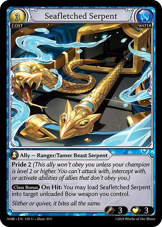 Image for Seafletched Serpent (150) (Mortal Ambition) - Grand Archive TCG