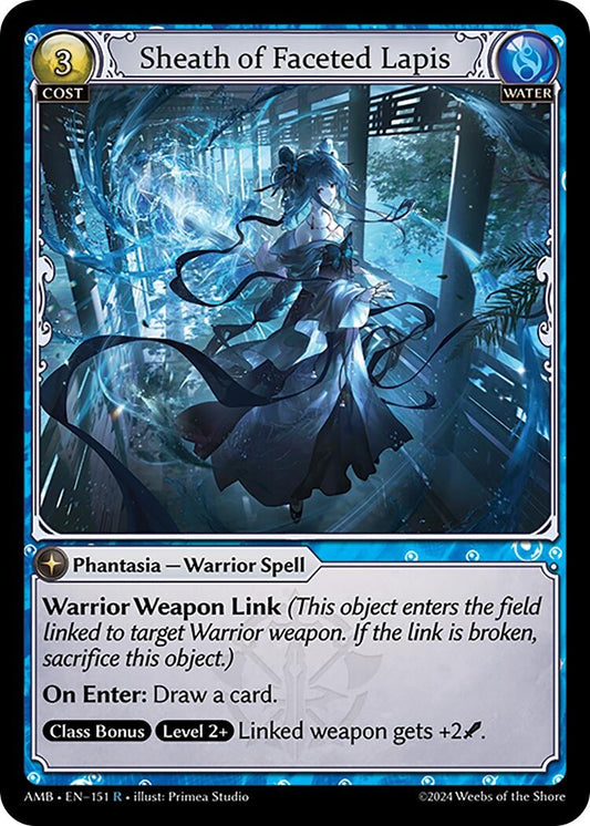 Image for Sheath of Faceted Lapis (151) (Mortal Ambition) - Grand Archive TCG