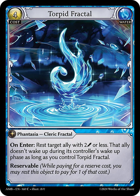 Image for Torpid Fractal (160) (Mortal Ambition) - Grand Archive TCG