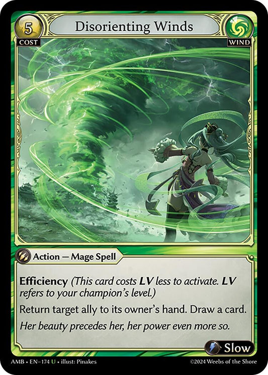 Image for Disorienting Winds (174) (Mortal Ambition) - Grand Archive TCG