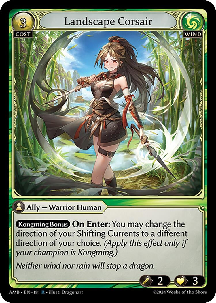 Image for Landscape Corsair (181) (Mortal Ambition) - Grand Archive TCG