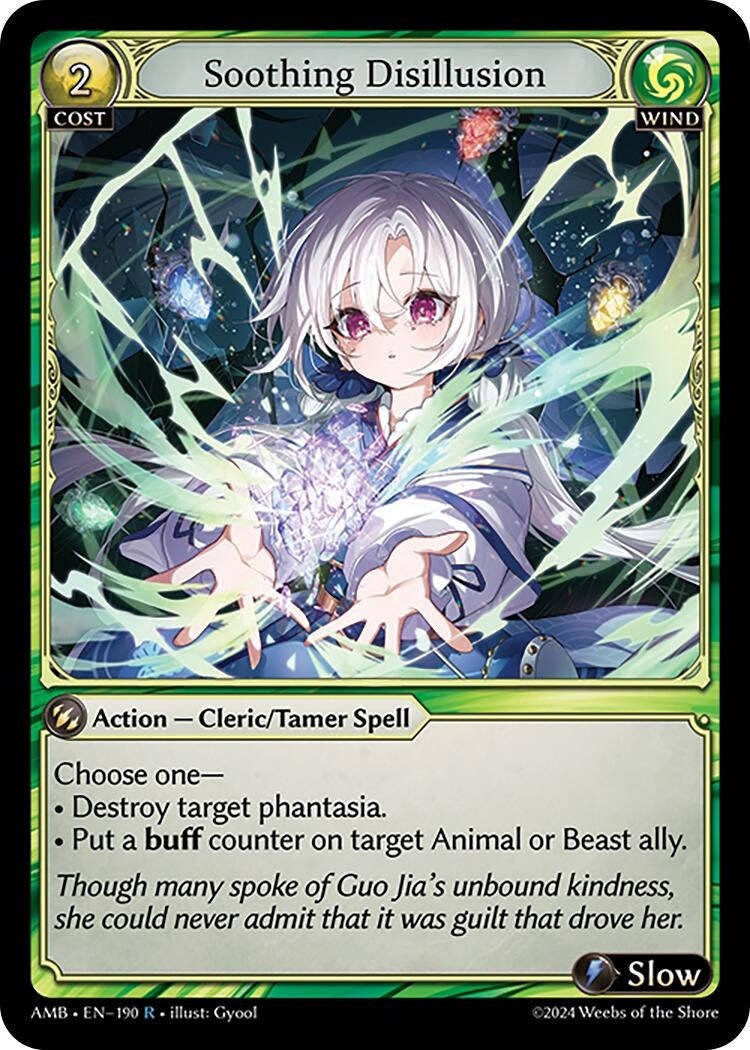 Image for Soothing Disillusion (190) (Mortal Ambition) - Grand Archive TCG