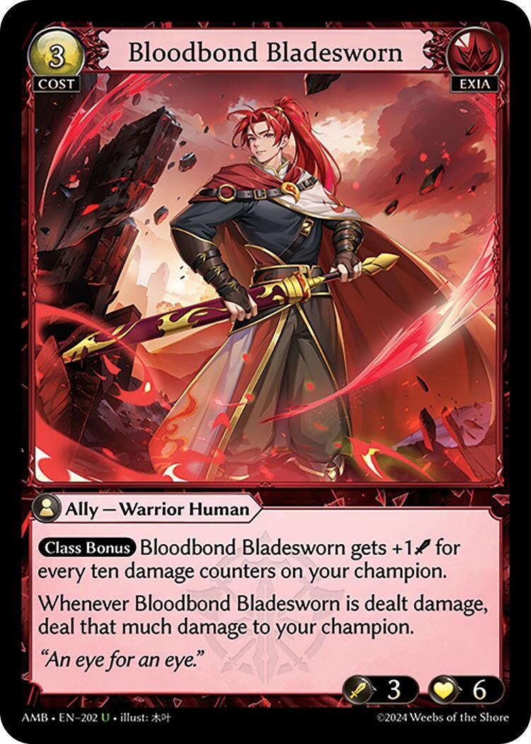 Image for Bloodbond Bladesworn (202) (Mortal Ambition) - Grand Archive TCG