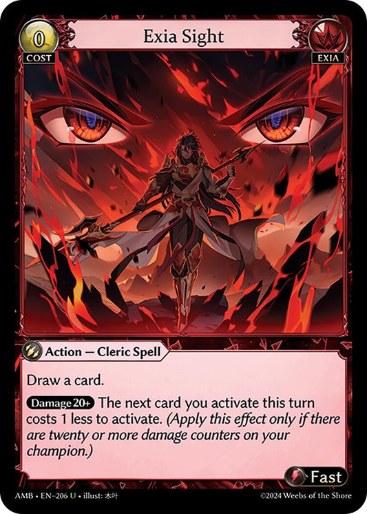 Image for Exia Sight (206) (Mortal Ambition) - Grand Archive TCG