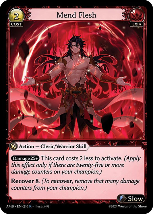 Image for Mend Flesh (210) (Mortal Ambition) - Grand Archive TCG