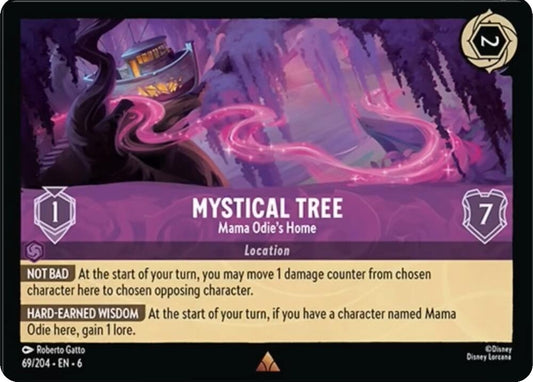 Image for Mystical Tree - Mama Odie's Home (69/204) (Azurite Sea) - Disney Lorcana