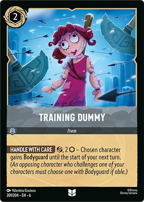 Image for Training Dummy (201/204) (Azurite Sea) - Disney Lorcana