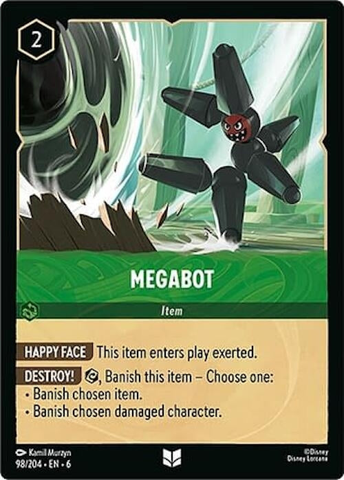 Image for Megabot (98/204) (Azurite Sea) - Disney Lorcana
