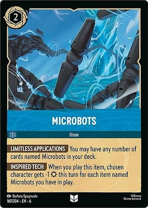 Image for Microbots (167/204) (Azurite Sea) - Disney Lorcana